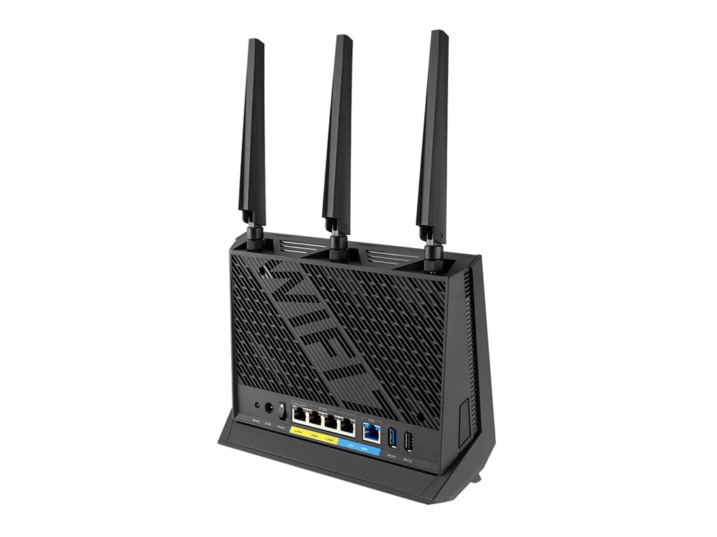 ASUS BE6800 Dual-band WiFi 7 Router with 4096-QAM & Multi-link for Fast, Reliable Networking