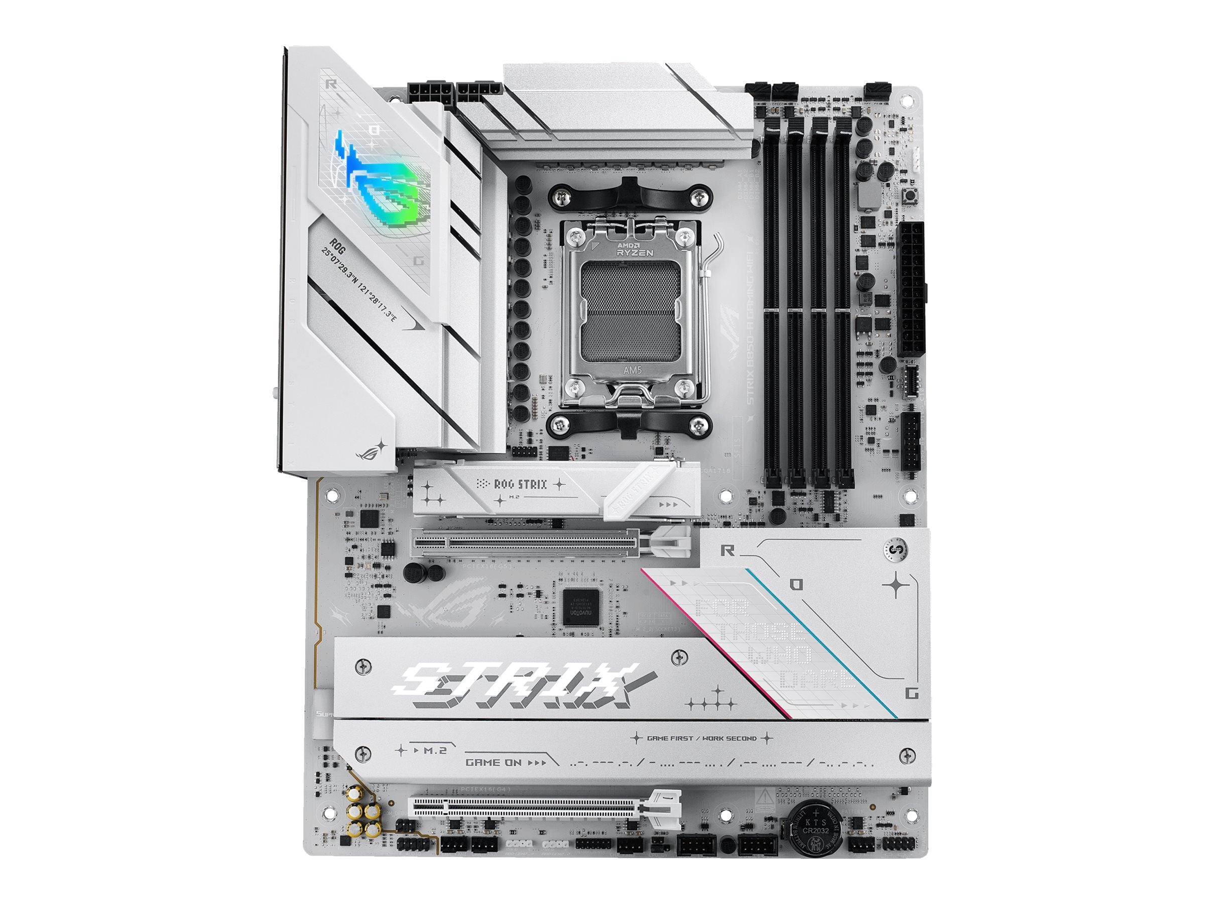 ASUS ROG STRIX B850-A GAMING WIFI - Motherboard - ATX - Socket AM5 - AMD B850 Chipset - USB-C 3.2 Gen 2x2, USB 3.2 Gen