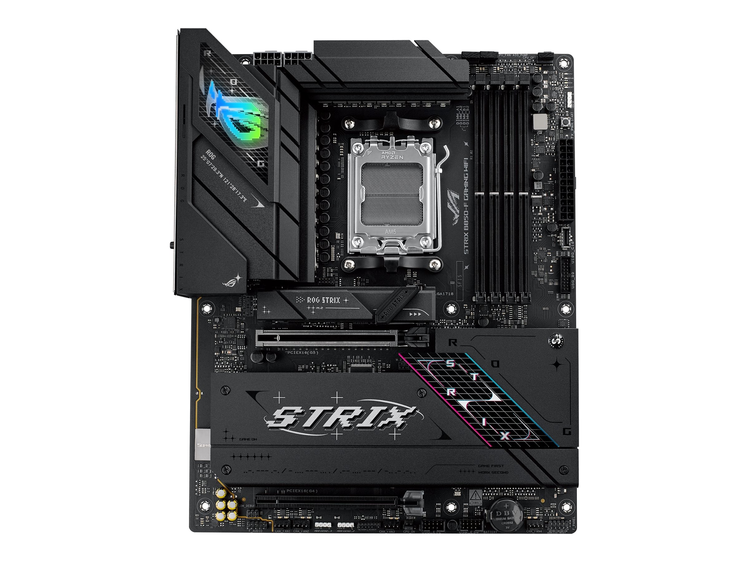 ASUS ROG STRIX B850-F GAMING WIFI - Motherboard - ATX - Socket AM5 - AMD B850 Chipset - USB-C 3.2 Gen 2x2, USB-C 3.2