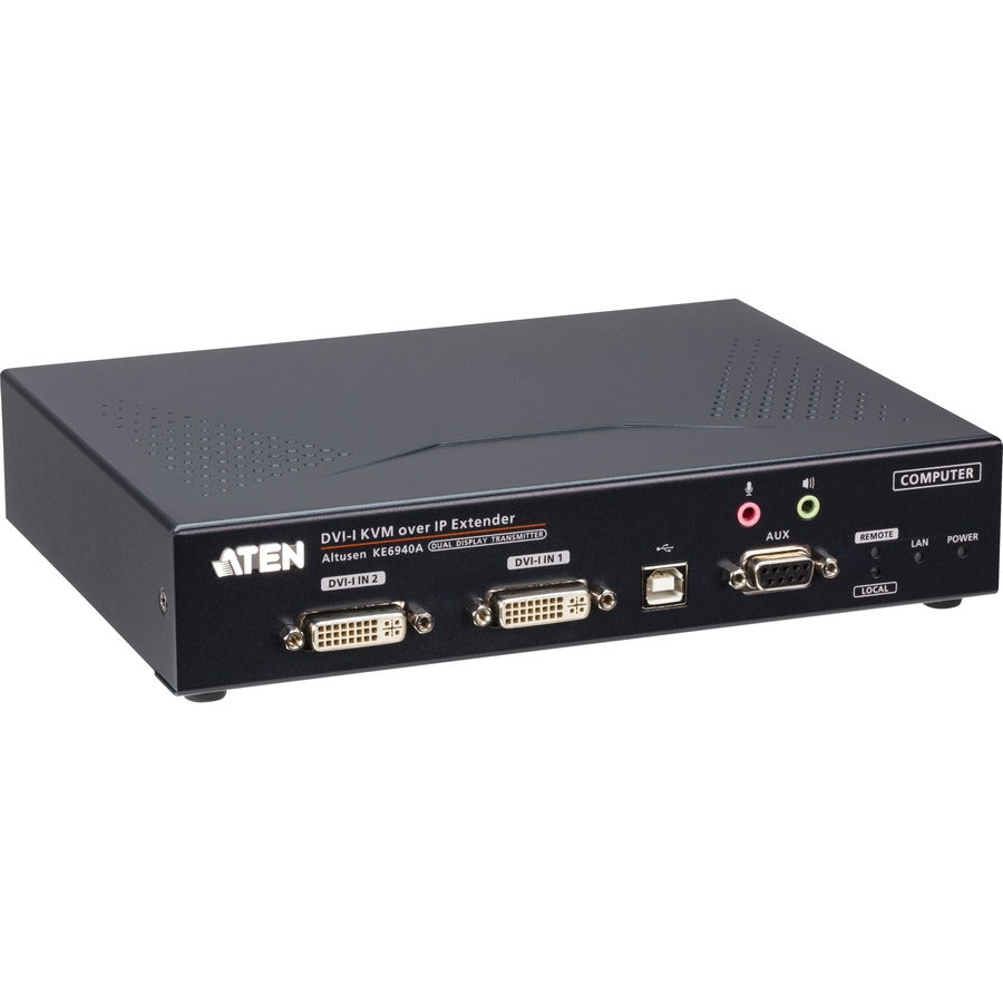ATEN DVI-I Dual Display KVM over IP Transmitter KE6940AT