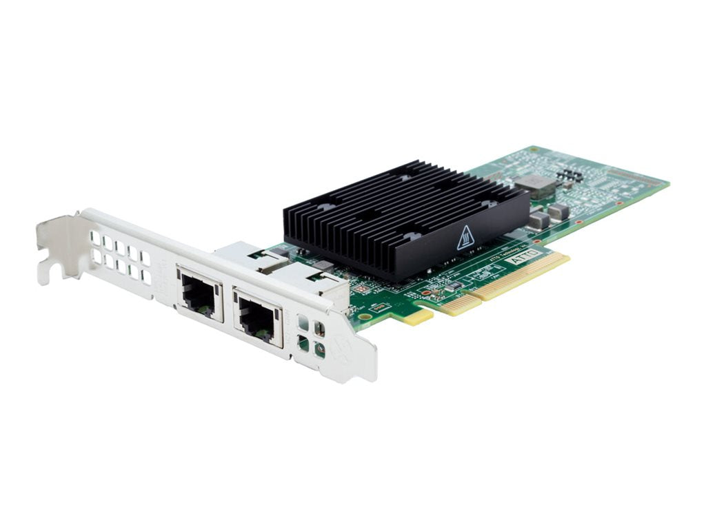ATTO FastFrame N4T2 - Network adapter - PCIe 3.0 x8 low profile - 10Gb Ethernet x 2