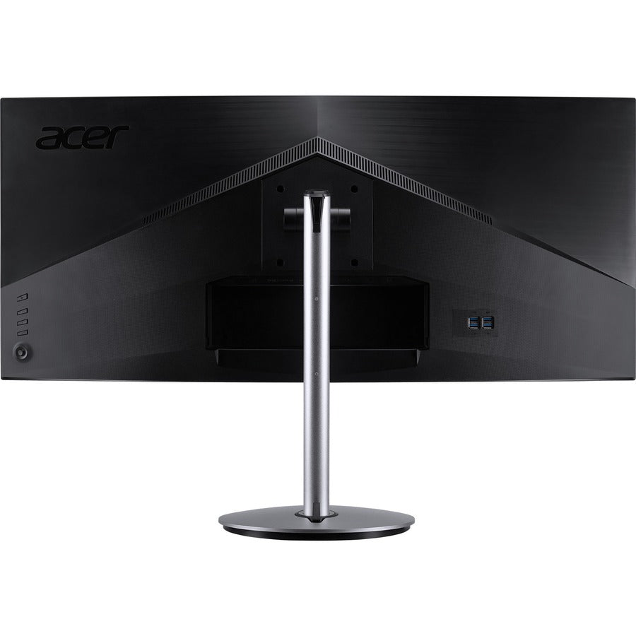 Acer CB342CU 34" Class UW-QHD LED Monitor - 21:9 - Silver - 34" Viewable - In-plane