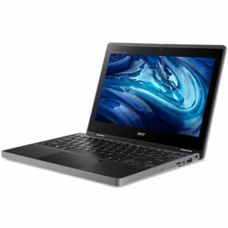 Acer TravelMate Spin B3 B311R-33 TMB311R-33-C04F 11.6" Touchscreen Convertible 2 in 1 Notebook - WXGA - 1366 x 768 - Intel N100 Quad-core (4 Core) - 4 GB Total RAM - 128 GB SSD - Black