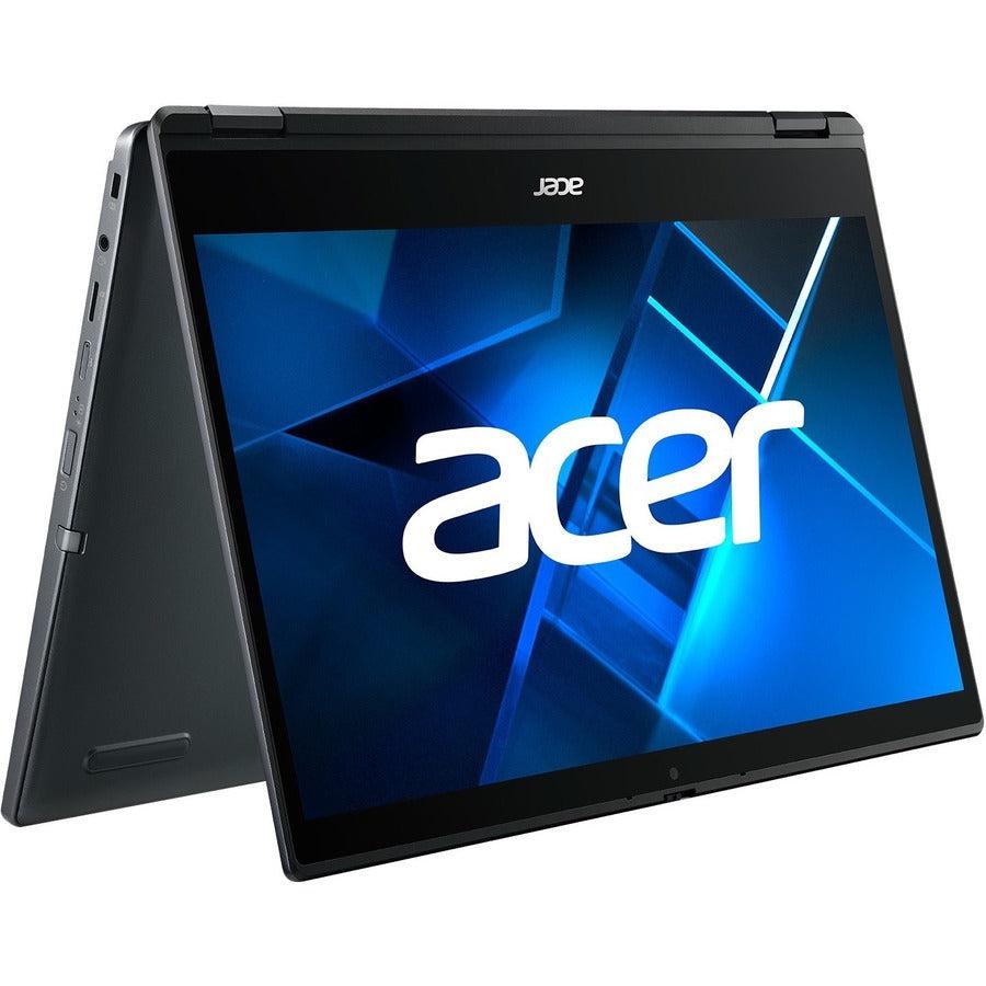 Acer TravelMate Spin P4 P414RN-51 TMP414RN-51-70TN 14" Touchscreen Convertible 2 in 1 Notebook - Full HD - 1920 x 1080 - Intel Core i7 11th Gen i7-1165G7 Quad-core (4 Core) 2.80 GHz - 16 GB Total RAM - 512 GB SSD - Slate Blue