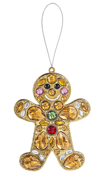 Acrylic Gingerbread Ornament