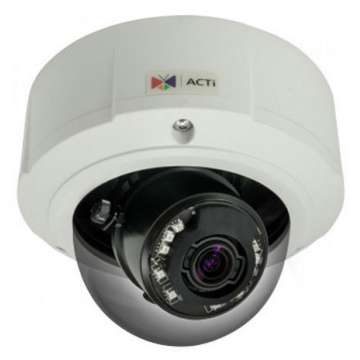 Acti B83 2Mp 3X Outdoor Ir Network Vandal Dome