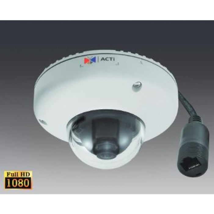 Acti E918 3Mp Outdoor Network Mini Vandal Dome