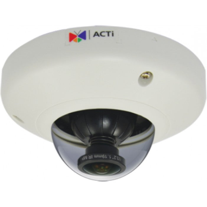 Acti E96 5Mp 360-Degree Ip Fisheye Vandal Dome, 1.19Mm