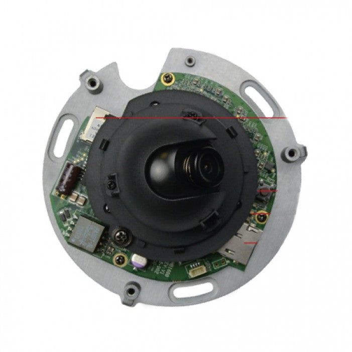 Acti E97 10Mp Full Hd Indoor Wdr Ip Mini Vandal Dome, 3.6Mm