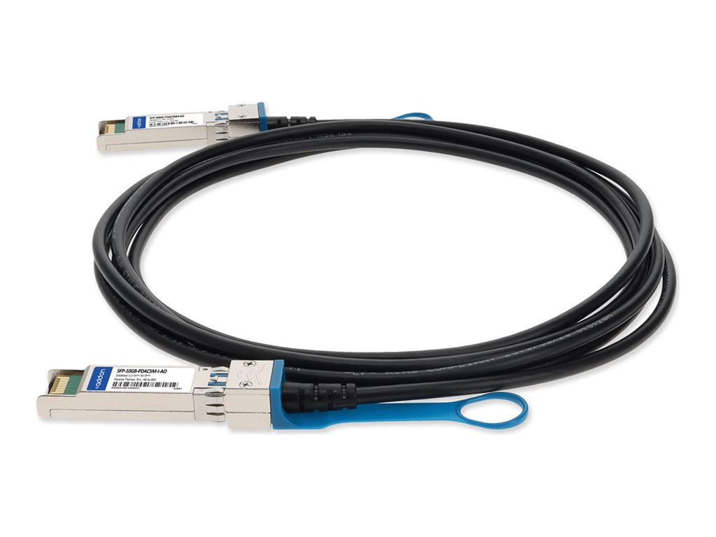 AddOn - 10GBase-CU direct attach cable - TAA Compliant - SFP+ to SFP+ - 16.4 ft - twinaxial - SFF-8431/SFF-8432/INF-8074 - passive SFP-10GB-PDAC5M-I-AO