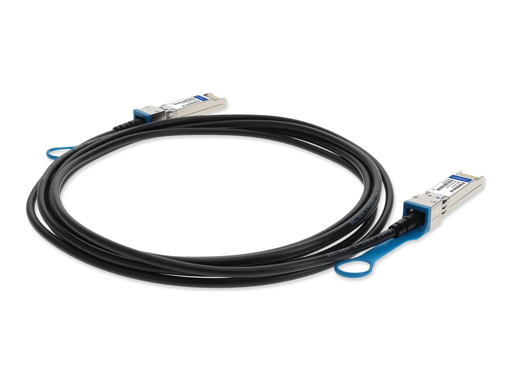 AddOn - 10GBase-CU direct attach cable - TAA Compliant - SFP+ to SFP+ - 1.6 ft - twinaxial - SFF-8431/SFF-8432/INF-8074i - passive SFP-10GB-PDAC0-5M-I-J-AO