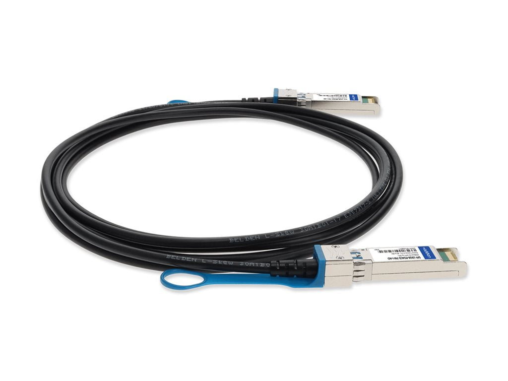 AddOn - 10GBase-CU direct attach cable - TAA Compliant - SFP+ to SFP+ - 2.3 ft - twinaxial - SFF-8431/SFF-8432/INF-8074 - passive SFP-10GB-PDAC0-7M-I-AO
