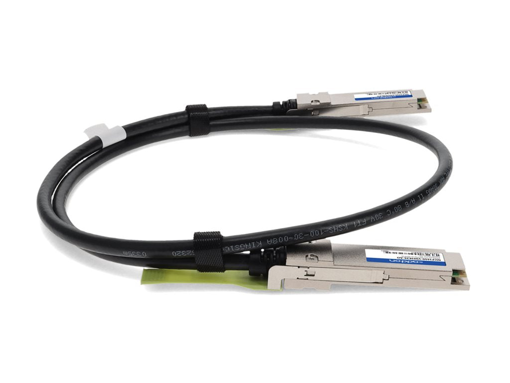 AddOn - 200GBase-CU direct attach cable - TAA Compliant - QSFP56 to QSFP56 - 10 ft - twinaxial - passive