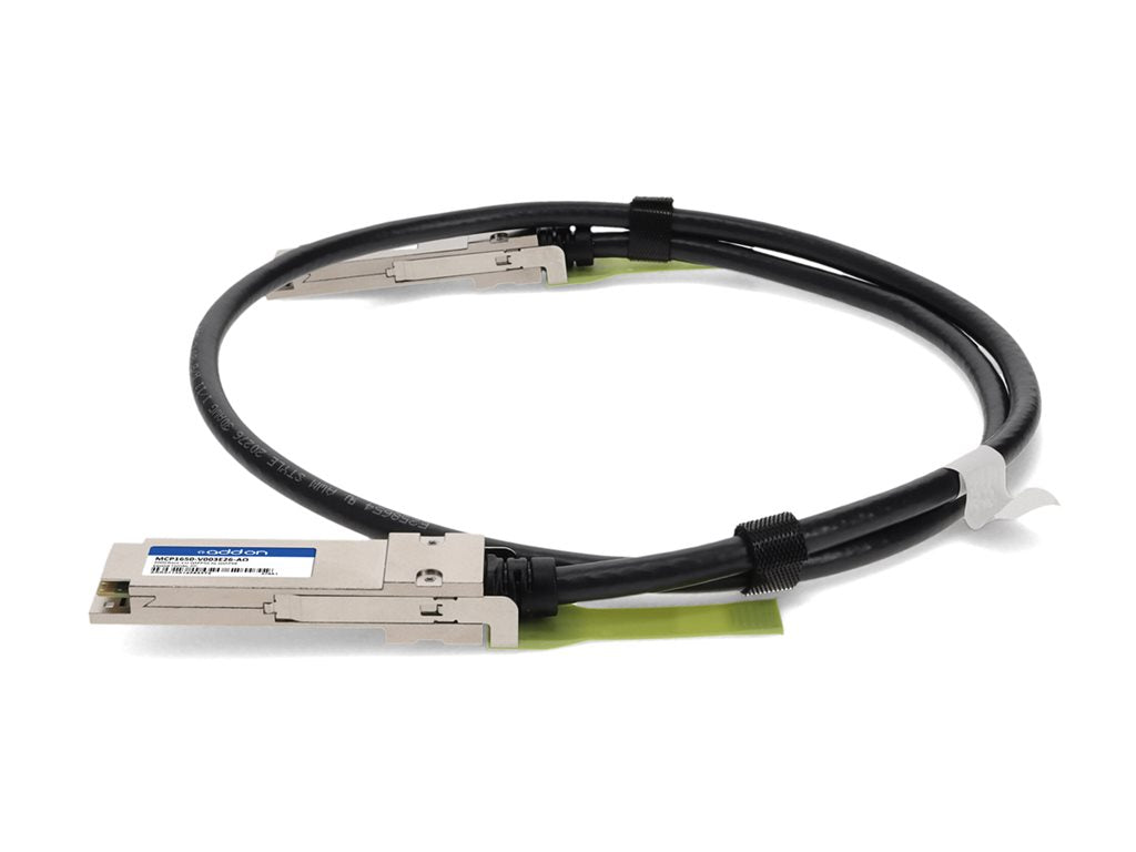 AddOn - 200GBase-CU direct attach cable - TAA Compliant - QSFP56 to QSFP56 - 10 ft - twinaxial - passive