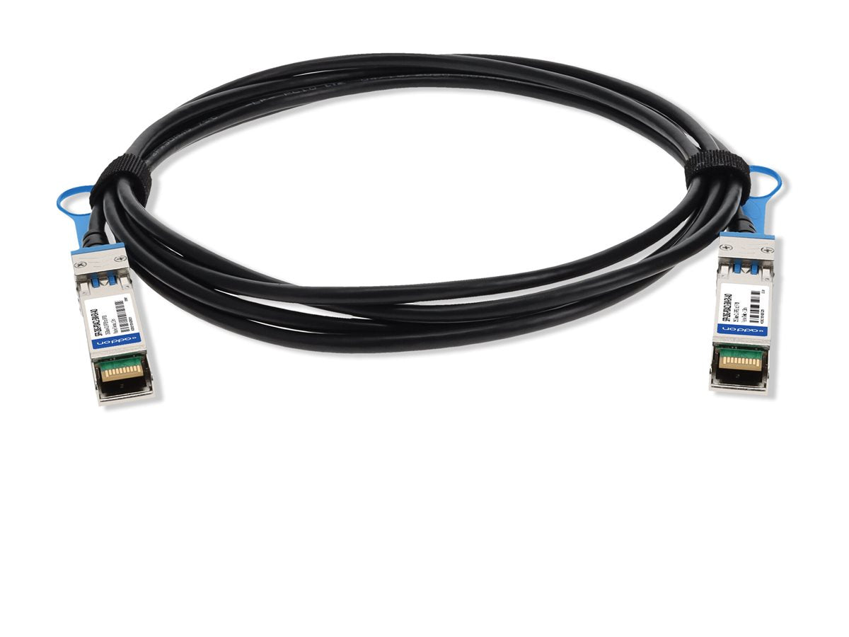 AddOn - 25GBase-CU direct attach cable - TAA Compliant - SFP28 to SFP28 - 5 ft - twinaxial - passive SFP-28G-PDAC1-5M-EX-AO