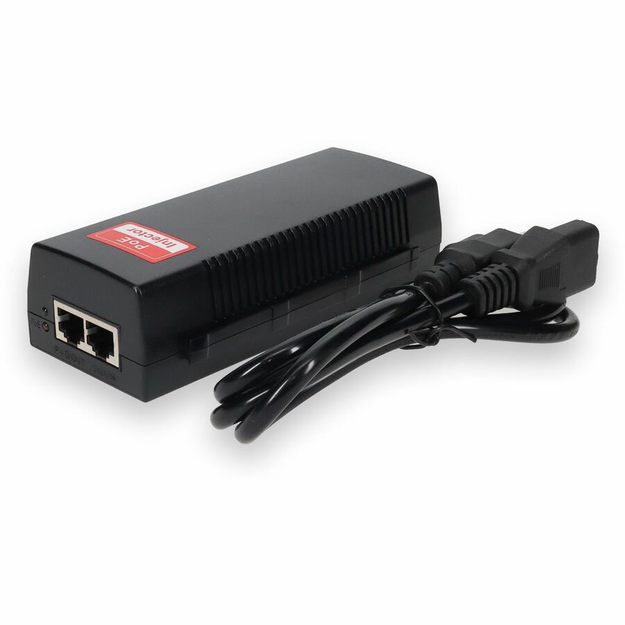AddOn 25W POE Power Injector (IEEE802.3at 48v 25W max, 10/100Base-T) ADD-POEINJCT25W