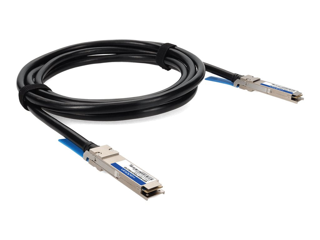 AddOn - 40GBase-CU direct attach cable - TAA Compliant - QSFP+ to QSFP+ - 1.6 ft - twinaxial - halogen-free, passive