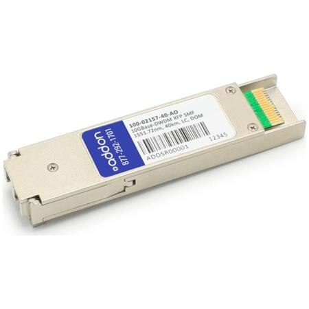 AddOn Calix 100-02157 Compatible TAA Compliant 10GBase-DWDM 100GHz XFP Transceiver (SMF, 1551.72nm, 40km, LC, DOM) 100-02157-40-AO