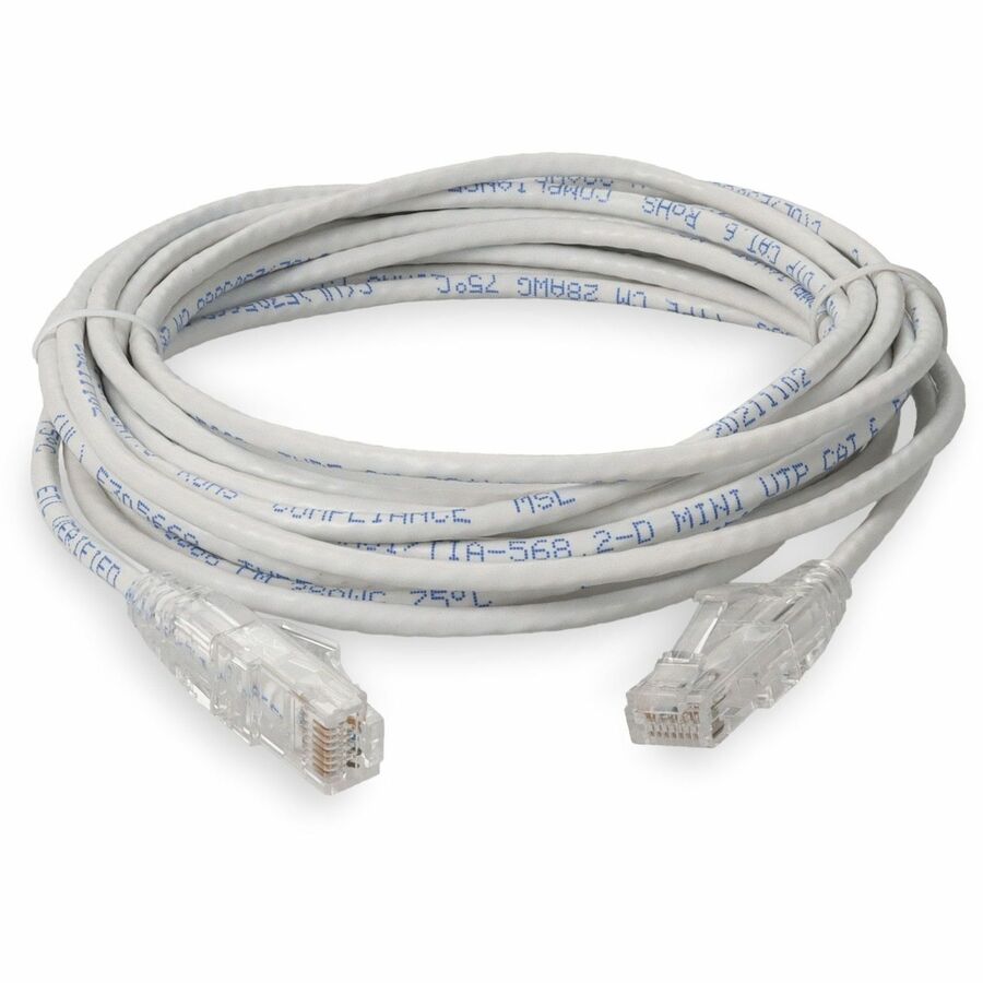 AddOn Cat.6 UTP Patch Network Cable ADD-30FSLCAT6-WE
