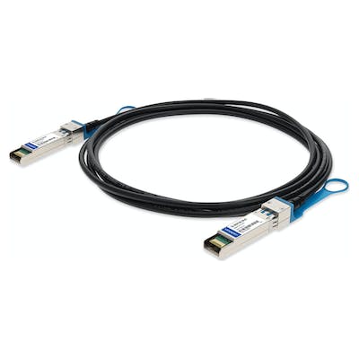 AddOn Dell Force10 CBL-10GSFP-DAC-5M Compatible TAA Compliant 10GBase-CU SFP+ to SFP+ Direct Attach Cable (Passive Twinax, 5m) CBL-10GSFP-DAC-5M-AO