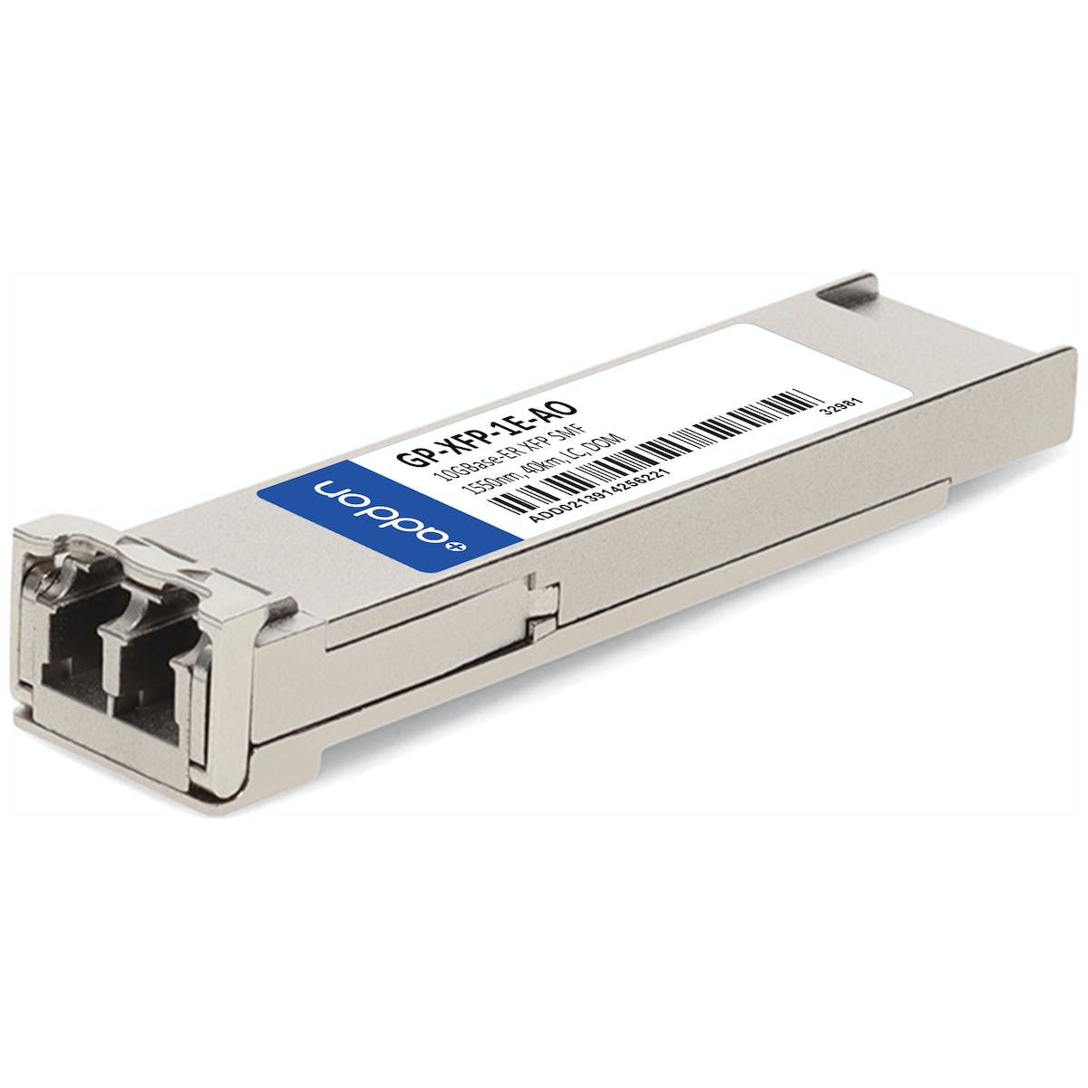 AddOn Dell Force10 GP-XFP-1E Compatible TAA Compliant 10GBase-ER XFP Transceiver (SMF, 1550nm, 40km, LC, DOM) GP-XFP-1E-AO