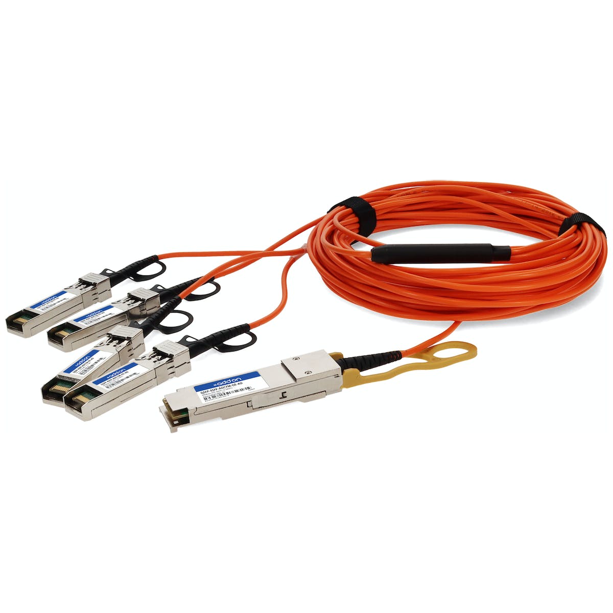 AddOn Fiber Optic Network Cable QSFP-4SFP-AOC7M-OE-AO