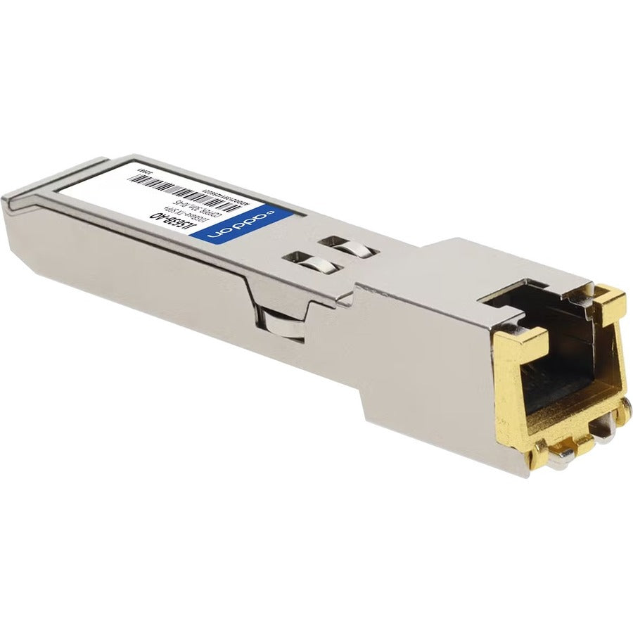 AddOn HP SFP+ Module - For Data Networking - 1 x RJ-45 100/1000/10000Base-TX Network -