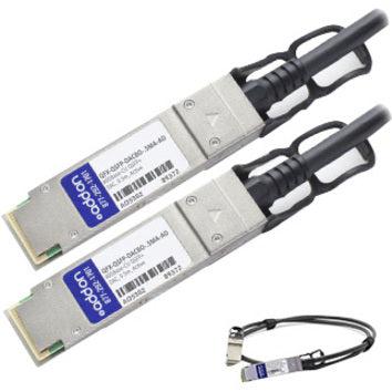 AddOn Juniper Networks QFX-QSFP-DACBO-.5MA Compatible TAA Compliant 40GBase-CU QSFP+ to 4xSFP+ Direct Attach Cable (Active Twinax, 0.5m)