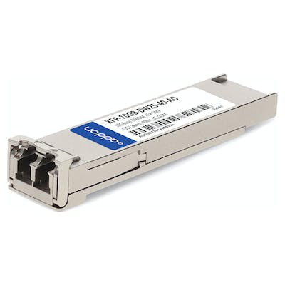 AddOn MSA and TAA Compliant 10GBase-DWDM 100GHz XFP Transceiver (SMF, 1557.36nm, 40km, LC, DOM) XFP-10GB-DW25-40-AO