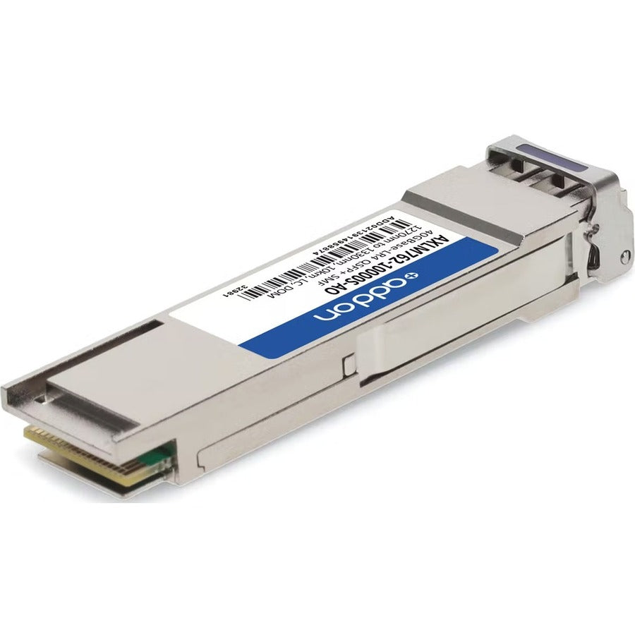AddOn Netgear AXLM762-10000S Compatible TAA 40GBase-LR4 QSFP+ Transceiver (SMF, 1270nm to 1330nm, 10km, LC, DOM) AXLM762-10000S-AO
