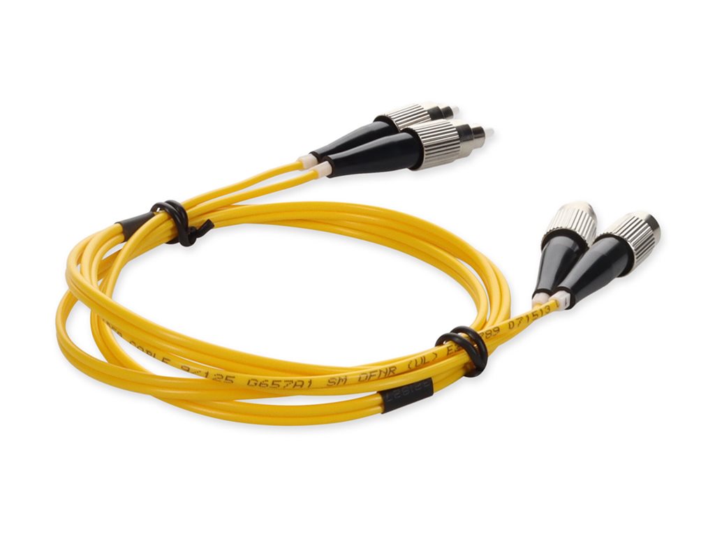 AddOn - Patch cable - FC/UPC single-mode (M) to FC/UPC single-mode (M) - 10 m - fiber optic - duplex - 9 / 125 micron -