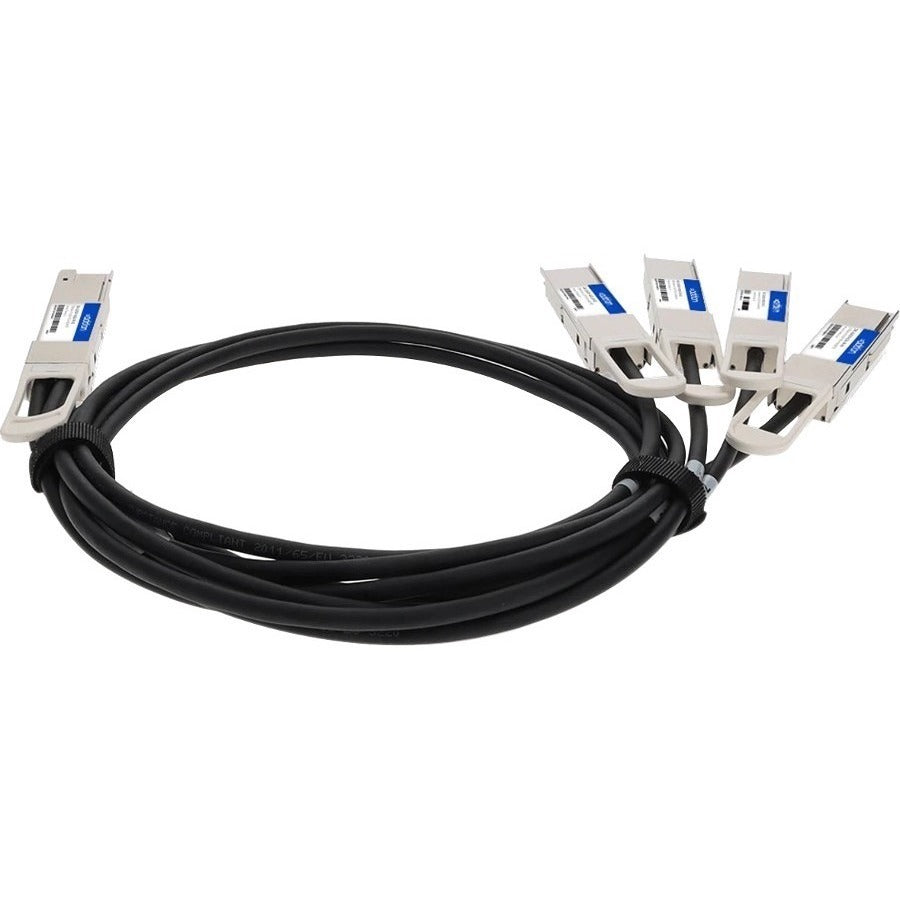 AddOn QSFP-DD/QSFP56 Network Cable CAB-D-4Q-400G2-5M-AO