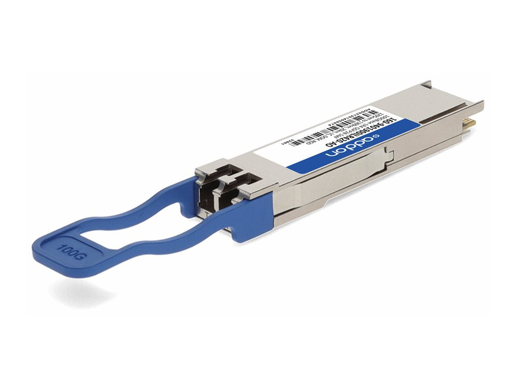 AddOn - QSFP28 transceiver module (equivalent to: Ciena 160-9401-900-I-LR4-20) - 100GbE - 100GBase-LR4 - LC single-mode - up 160-9401-900-I-LR4-20-AO