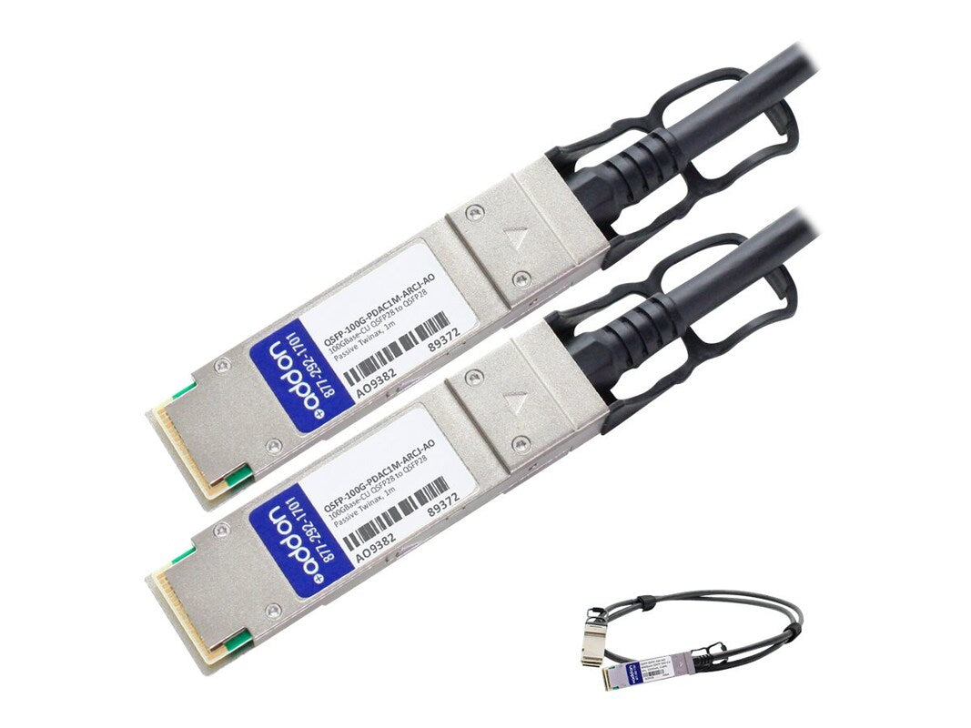 AddOn Twinaxial Network Cable QSFP-100G-PDAC1M-ARCJ-AO