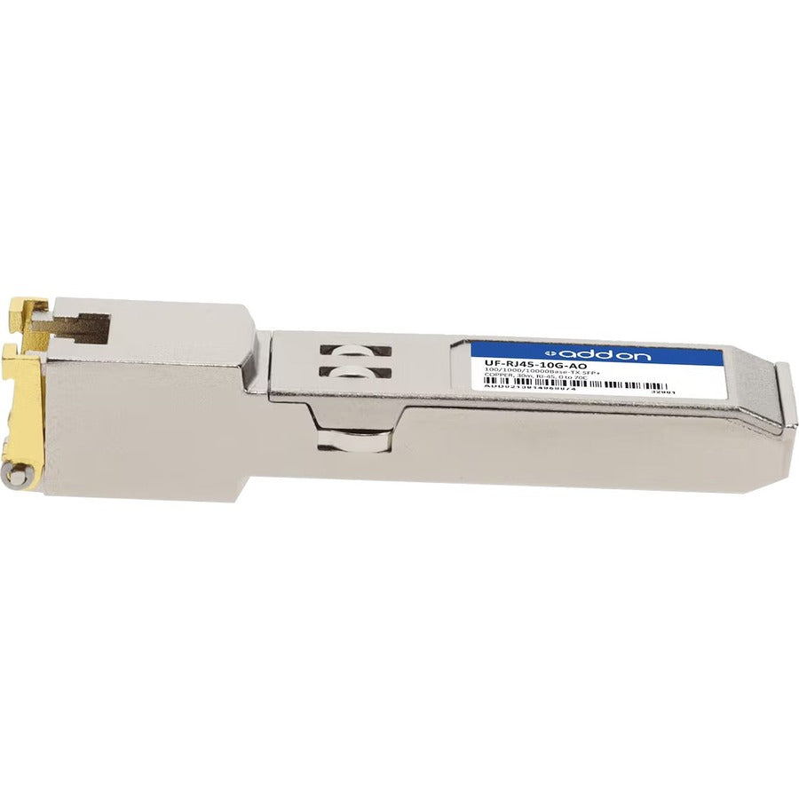 AddOn Ubiquiti SFP+ Module - For Data Networking - 1 x RJ-45 100/1000/10000Base-TX