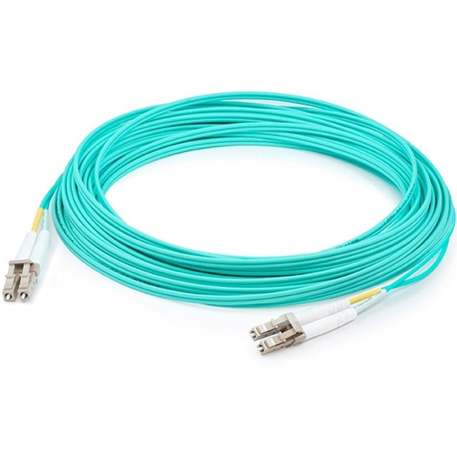 Addon 2.5M Lc (Male) To Lc (Male) Straight Aqua Om4 Duplex Fiber Ofnr (Riser-Rat