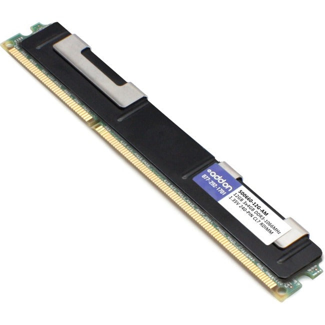 Addon Hp 500660-12G Compatible Factory Original 12Gb (3X4Gb) Ddr3-1066Mhz Regist