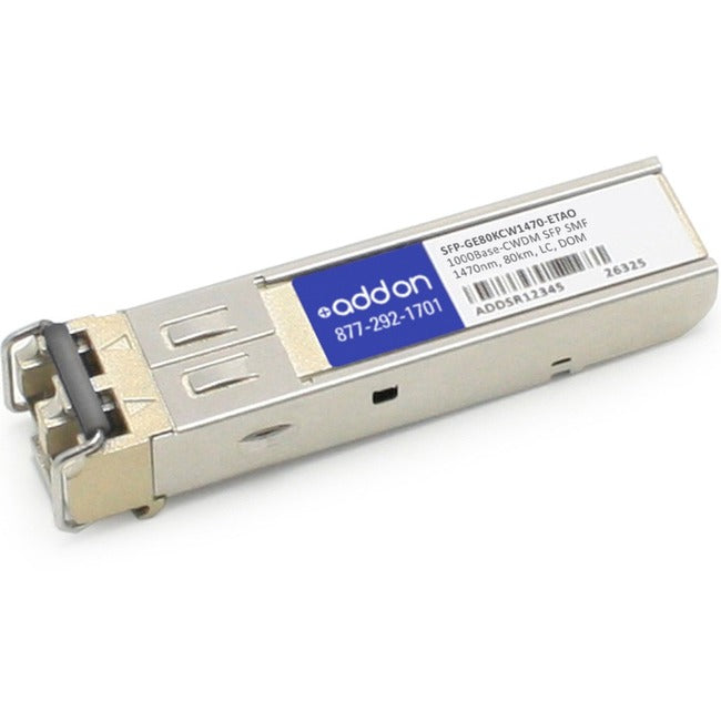 Addon Juniper Networks Sfp-Ge80Kcw1470-Et Compatible Taa Compliant 1000Base-Cwdm
