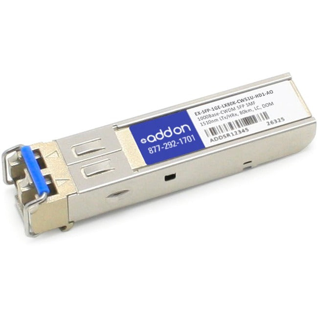 AddOn Juniper Networks SFP Module EX-SFP-1GE-LX80K-CW51U-HD1-AO