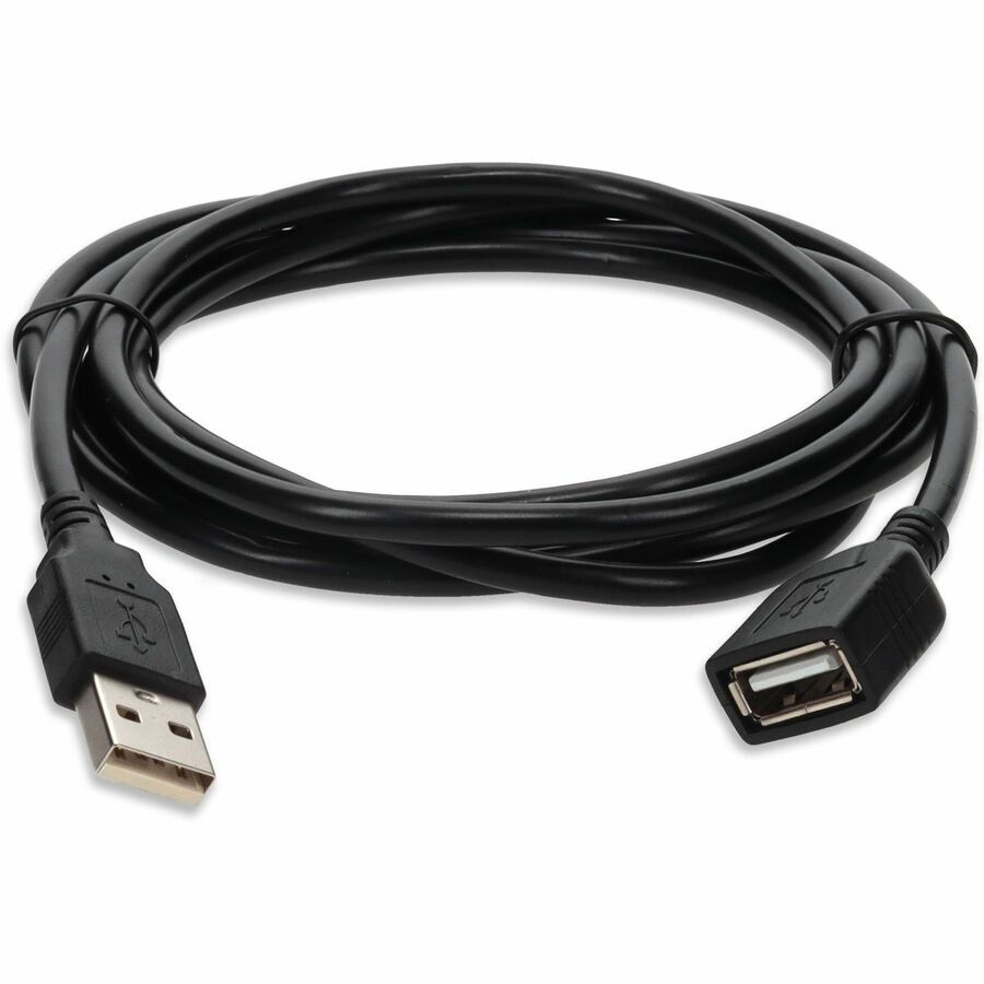 Addon Networks 15Ft Usb A - Usb A Usb Cable 4.6 M Usb 2.0 Black