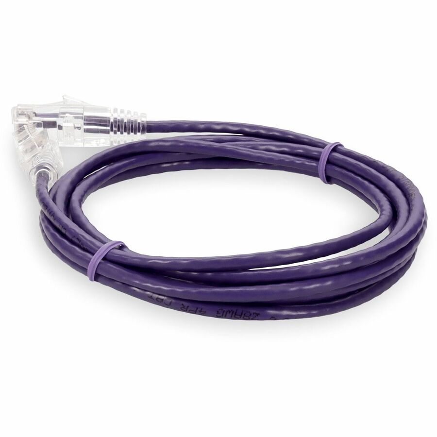 Addon Networks Add-7Fslcat6-Pe Networking Cable Purple 2.13 M