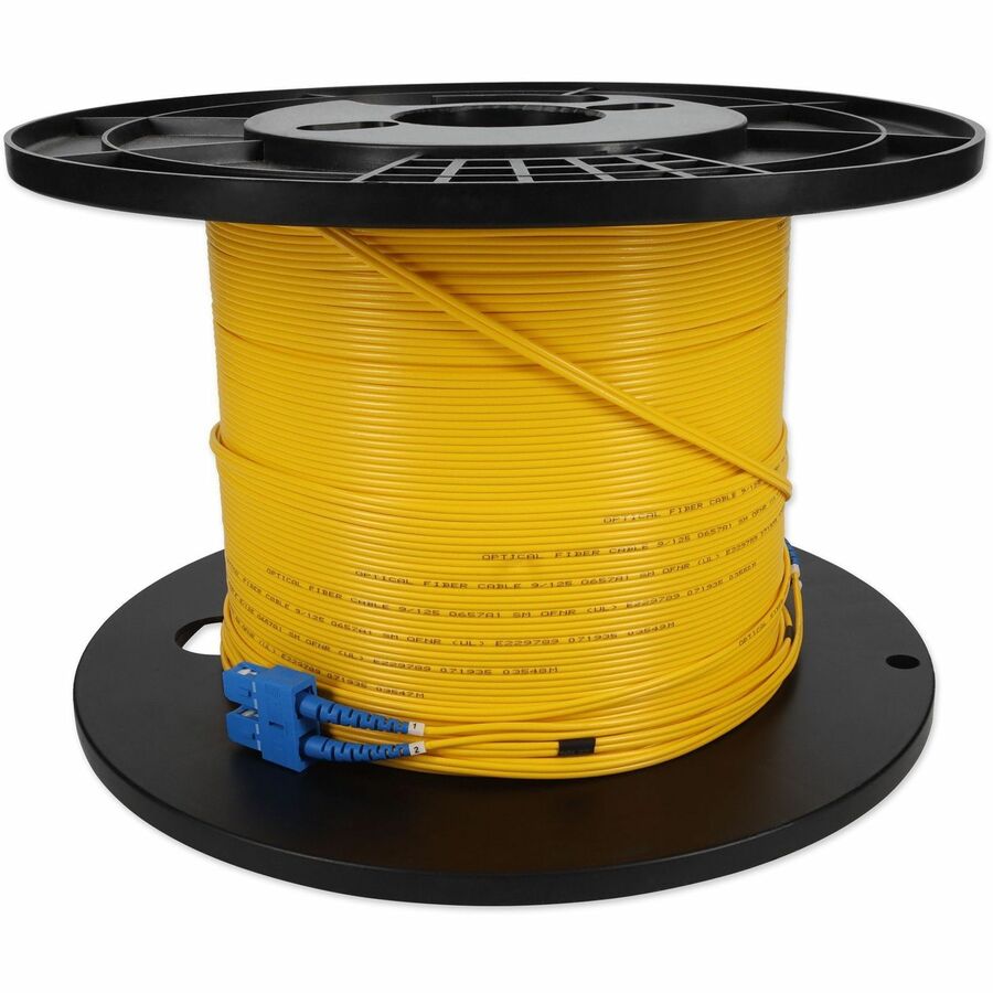 Addon Networks Add-Sc-Sc-68M9Smf Fibre Optic Cable 68 M Ofnr Os2 Yellow