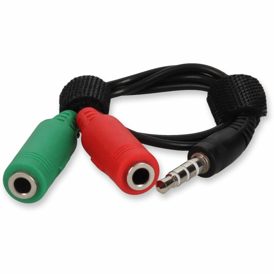 Addon Networks Hsffm-5Pk Audio Cable 3.5Mm 2 X 3.5Mm Black