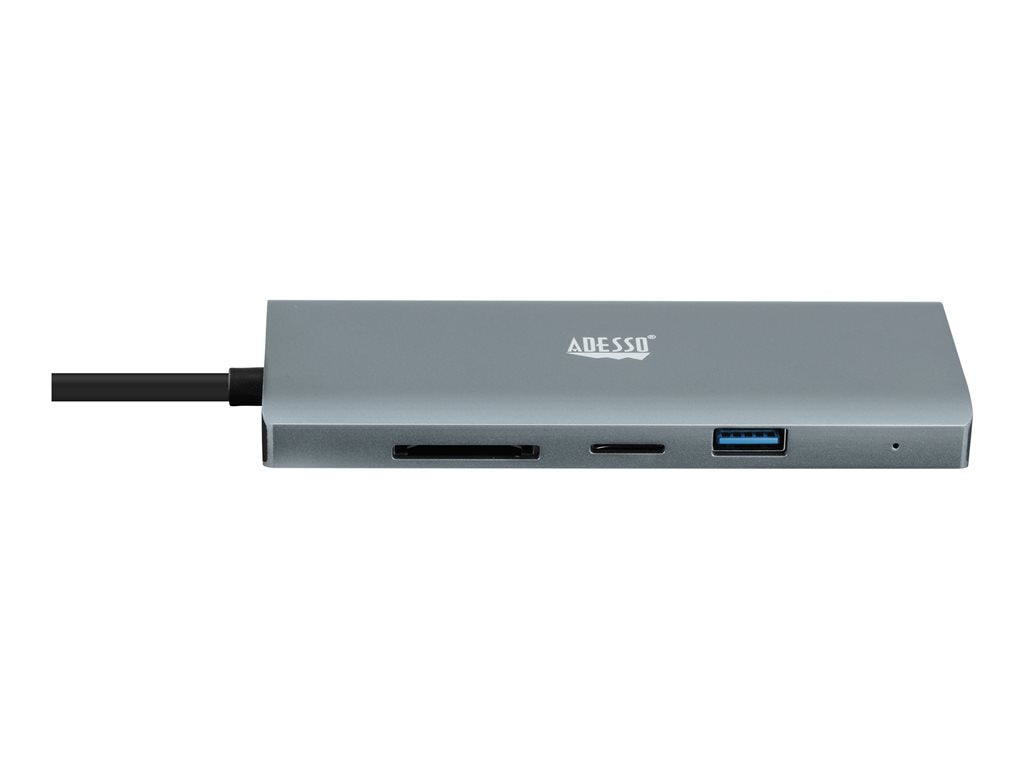 Adesso - Docking station - USB-C - 2 x HDMI - 1GbE - TAA Compliant AUH-4040-3