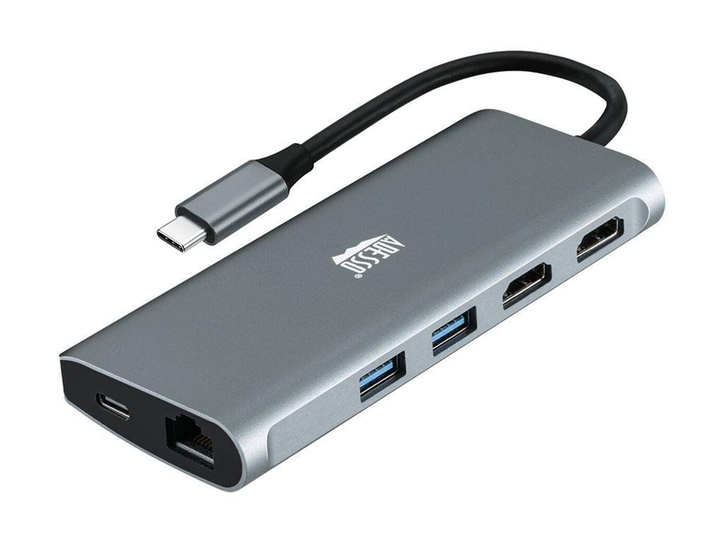 Adesso - Docking station - USB-C - 2 x HDMI - 1GbE - TAA Compliant AUH-4040-3