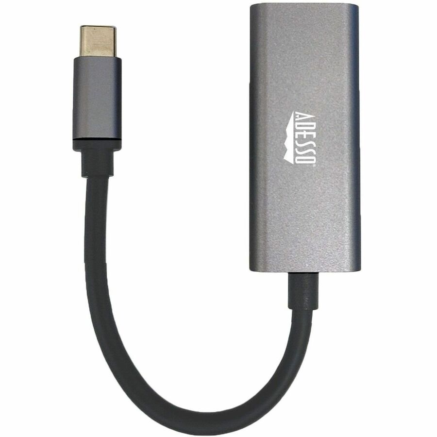Adesso USB-C to Ethernet Network Adapter (TAA Compliant) - USB Type C - 125 MB/s Data
