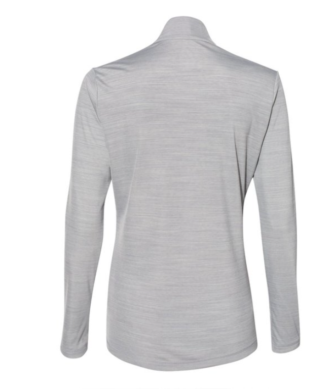 Adidas® Women's Lightweight Mélange Quarter-Zip Sweatshirt – Soft, Stylish, and Perfect for Layering