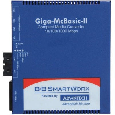 Advantech 100Mbps and 10/100/1000Mbps Media Converter IMC-470-MM