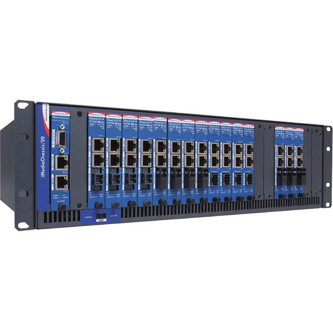 Advantech Modular Media Converter Chassis IMC-719-2AC-US