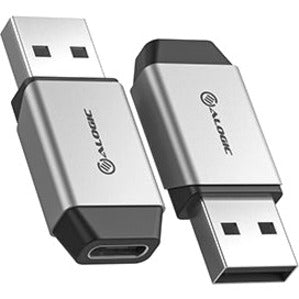 Alogic Ultra USB-A to USB-C Mini Adapter ULACMN-SGR